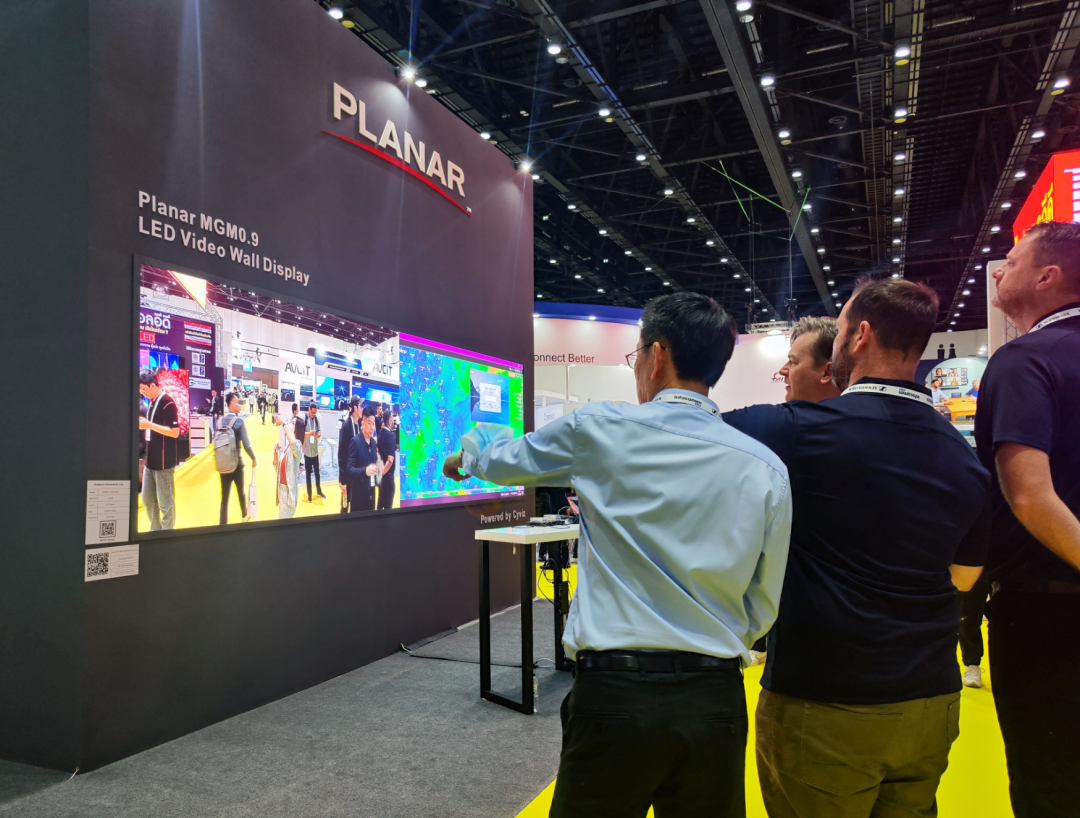 InfoComm Asia | 今年会·(jinnianhui)金字招牌诚信Planar全球首发第四代Micro LED智能一体机