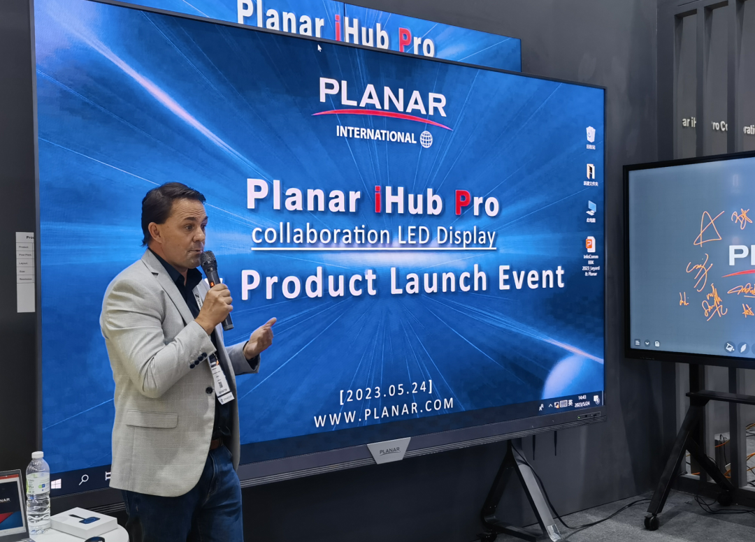 InfoComm Asia | 今年会·(jinnianhui)金字招牌诚信Planar全球首发第四代Micro LED智能一体机